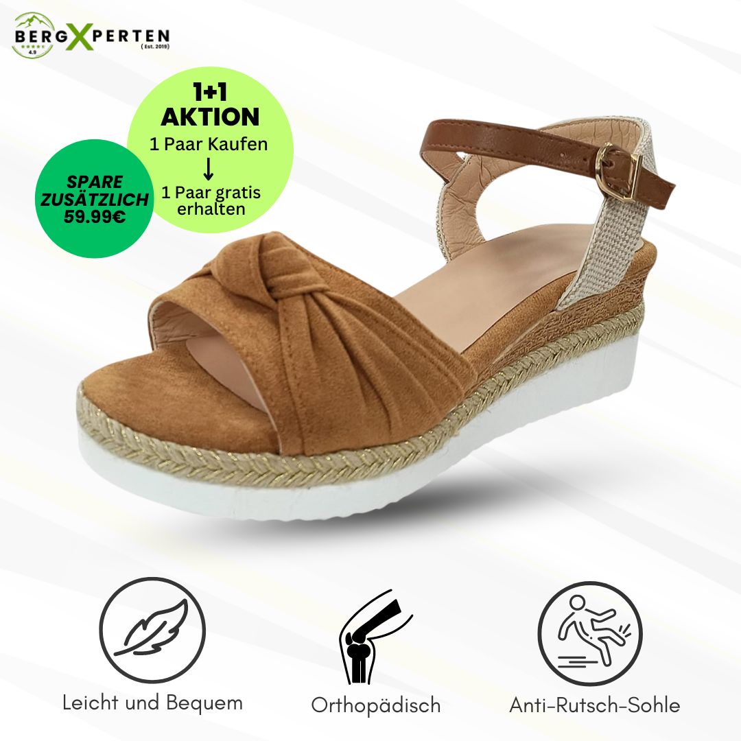 OrthoLuna  - orthopädische schmerzlindernde Sandalen für mehr Komfort - Sonderaktion 1+1 Gratis