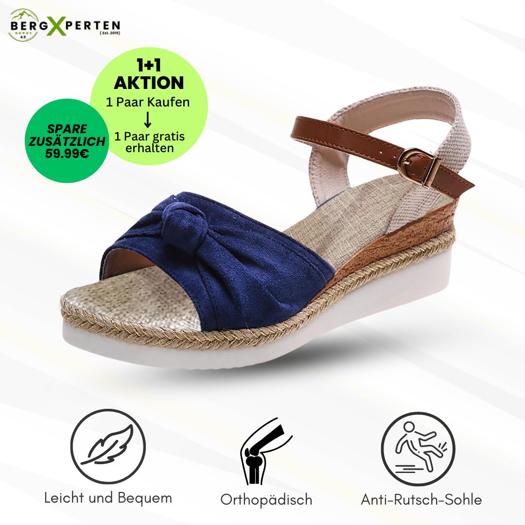 OrthoLuna  - orthopädische schmerzlindernde Sandalen für mehr Komfort - Sonderaktion 1+1 Gratis